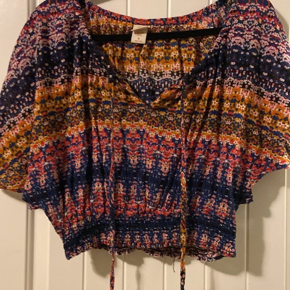 Mossimo boho crop top - Picture 3 of 4